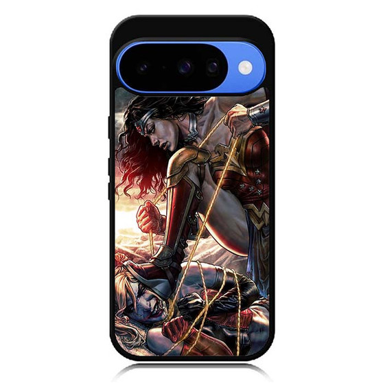Wonder Woman VS Harley Quinn Google Pixel 10 Case