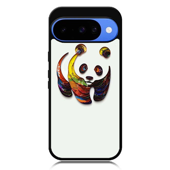 WWF Panda Colour Pattern Google Pixel 10 Case