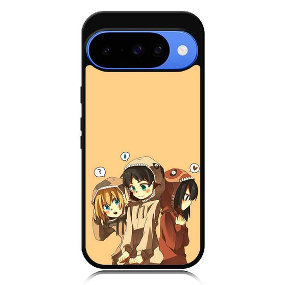 Attack On Titan Chibi Google Pixel 10 Case