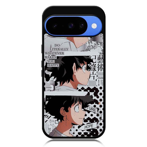 My Hero Academia Deku's Quotes Google Pixel 10 Case My Hero Academia Deku's Quotes Google Pixel 10 Case
