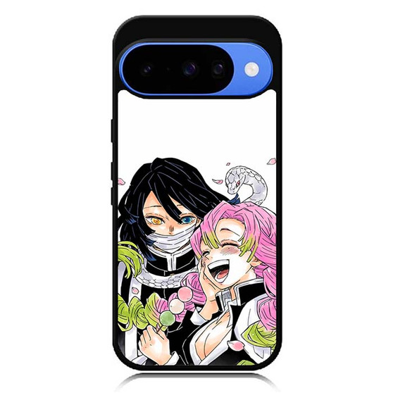 Demon Slayer Mitsuri Kanroji And Obanai Google Pixel 10 Case Demon Slayer Mitsuri Kanroji And Obanai Google Pixel 10 Case