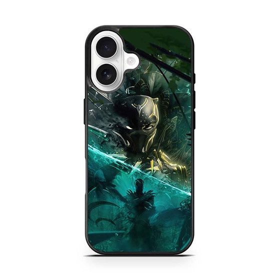 Black Panther Abstract Art iPhone 17 Case