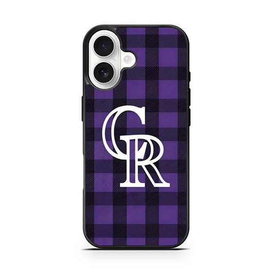 Colorado rockies purple iPhone 17 Case
