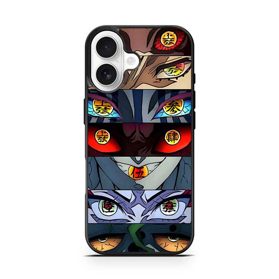 Demon slayer upper moon eyes iPhone 17 Case