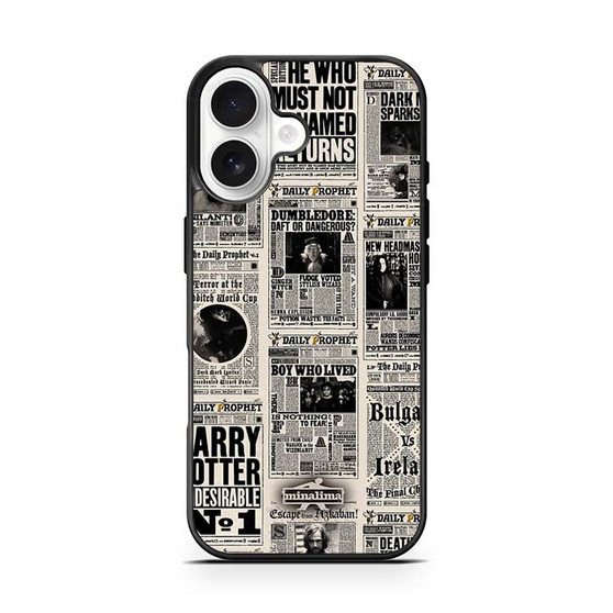 Harry potter daily prophet news iPhone 17 Case