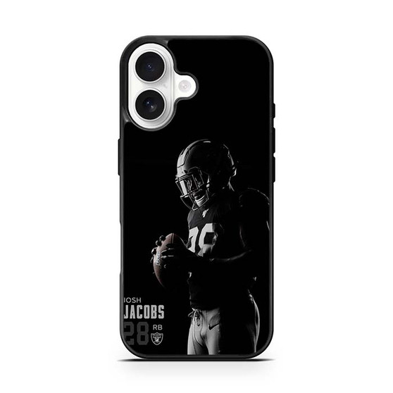 Las Vegas Raiders Josh Jacobs iPhone 17 Case