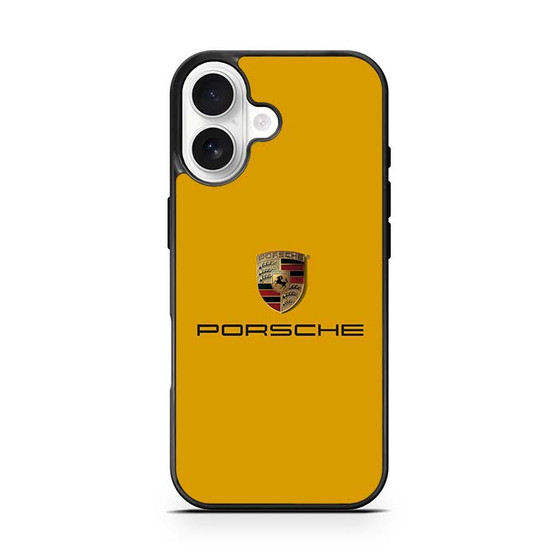 Porsche yellow iPhone 17 Case