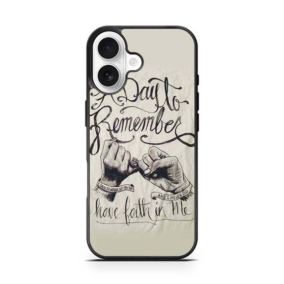A Day to Remember Have Faith in me iPhone 17 Case