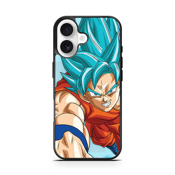 Dragonball Z Son Goku saiyan Blue 2 iPhone 17 Case