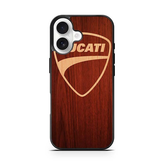 Ducati wood iPhone 17 Case