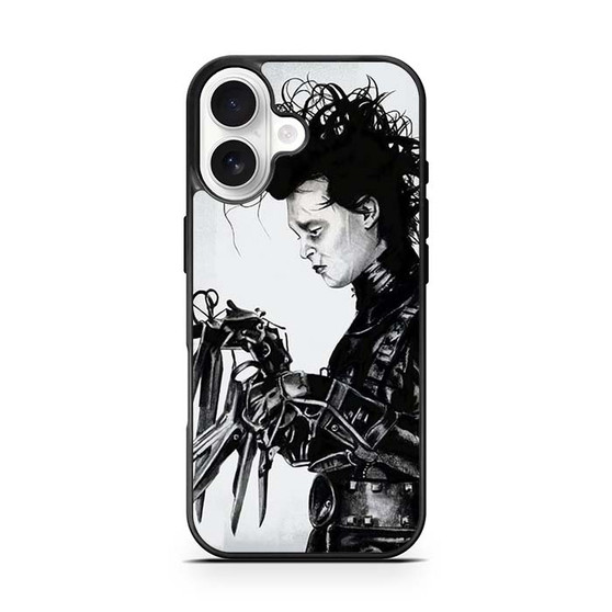 Edward Scissorhands art iPhone 17 Case