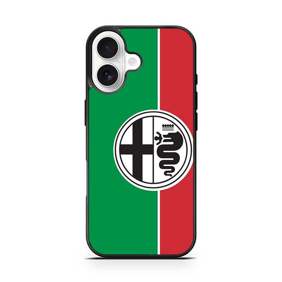 Green White Alfa Romeo iPhone 17 Case