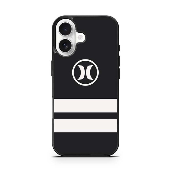 Hurley White Strip iPhone 17 Case
