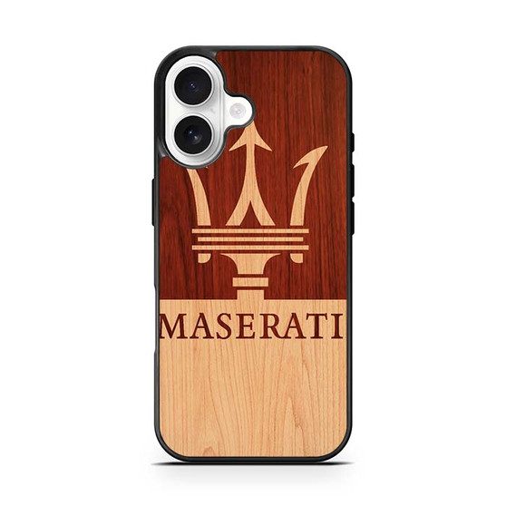 maserati wood iPhone 17 Case