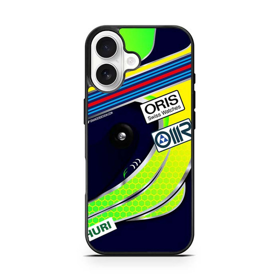 Massa F1 Helmet iPhone 17 Case