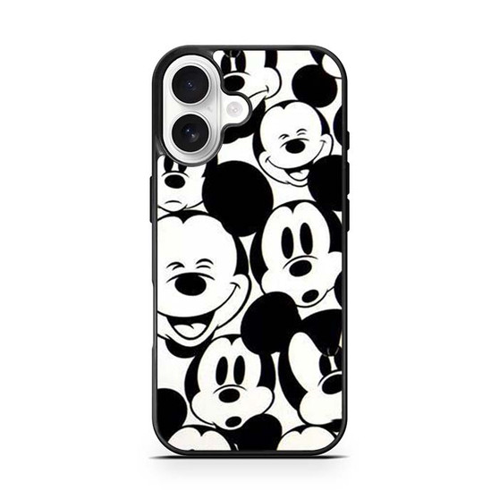Mickey Mouse Face Collage iPhone 17 Case
