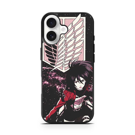 Mikasa Ackerman Attack on Titan iPhone 17 Case