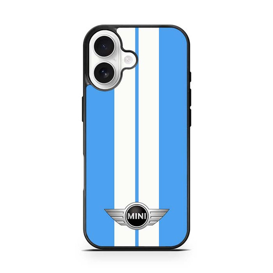 Mini Cooper Light Blue iPhone 17 Case