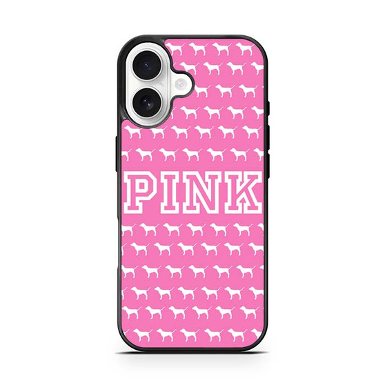 Pink Dog Victoria's secret iPhone 17 Case