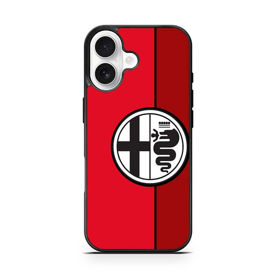 Red Alfa Romeo Logo iPhone 17 Case