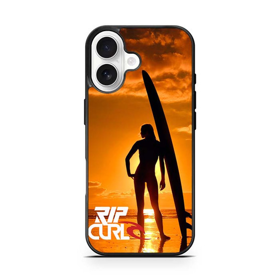 Rip Curl Sunset Surfing Girl iPhone 17 Case