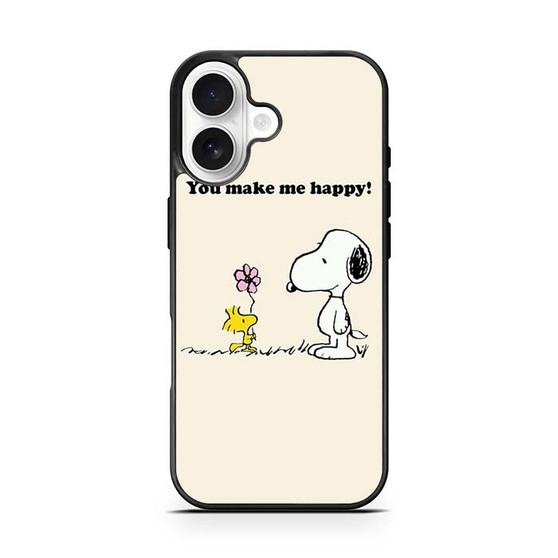 Snoopy You MAke me Happy iPhone 17 Case