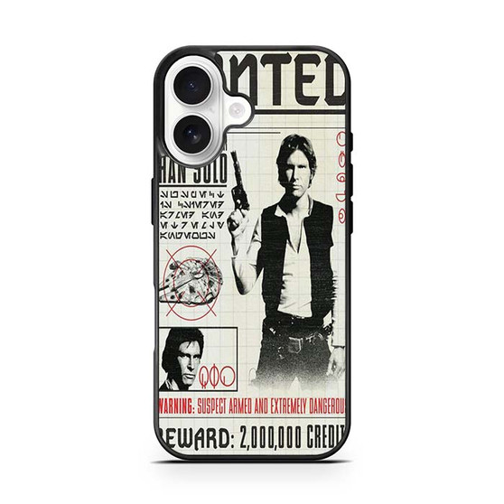 Star Wars Wanted Han Solo iPhone 17 Case