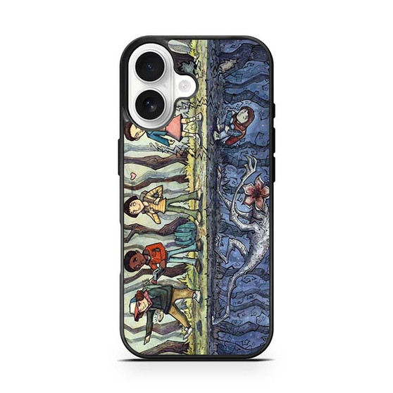 Stranger Things art iPhone 17 Case