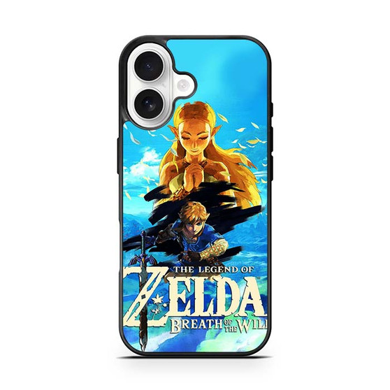 The Legend of Zelda Breath of the Wild Link and Zelda iPhone 17 Case