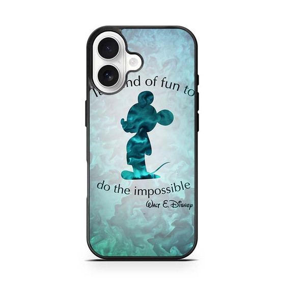 Walt Disney Art Quote iPhone 17 Case