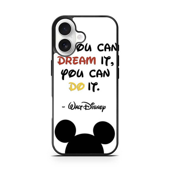 Walt Disney Quote 2 iPhone 17 Case
