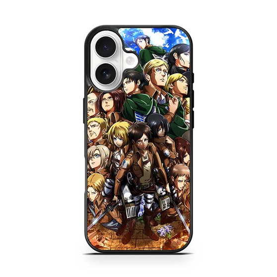 Attack on Titan All Characters iPhone 17 Case