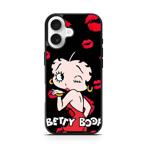 Betty Boop Kiss iPhone 17 Case