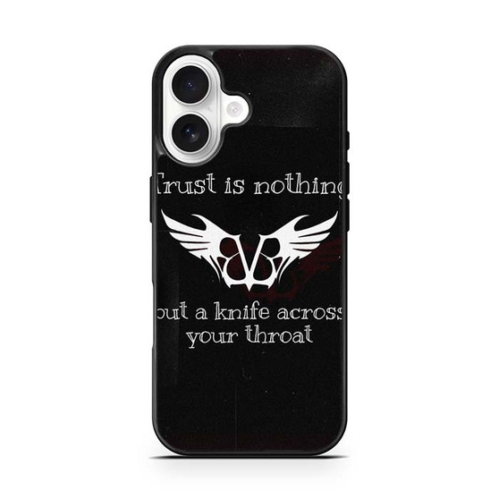 Black Veil Brides Quotes iPhone 17 Case