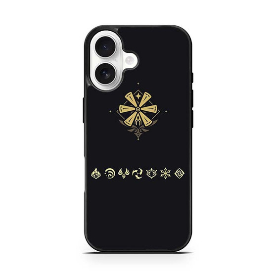 Genshin Impact Minimalist iPhone 17 Case