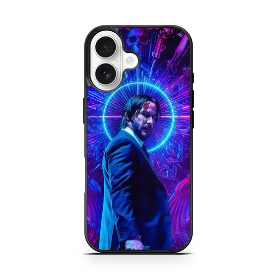 John Wick in Neon iPhone 17 Case