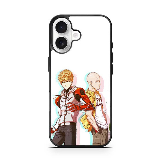 One Punch Man Genos and Saitama iPhone 17 Case