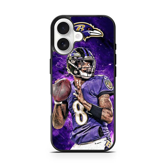 Baltimore Ravens Lamar Jackson iPhone 17 Case
