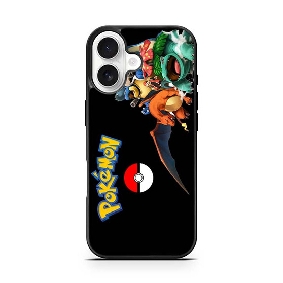 Pokemon in Black iPhone 17 Case