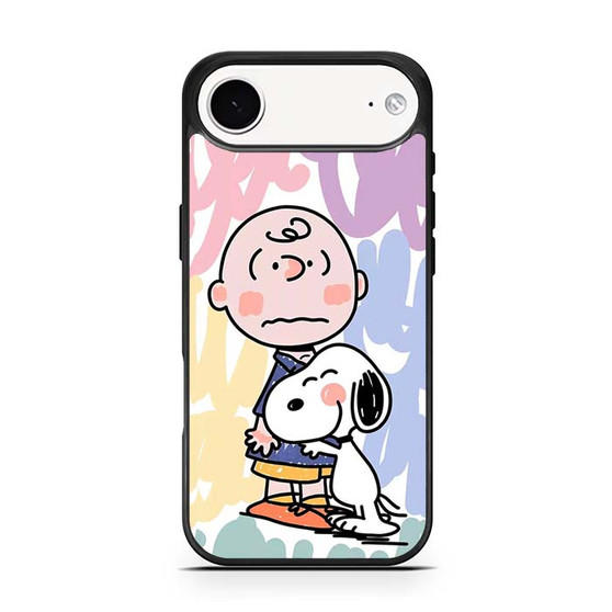 Charlie And Snoopy Hugging iPhone Air Case