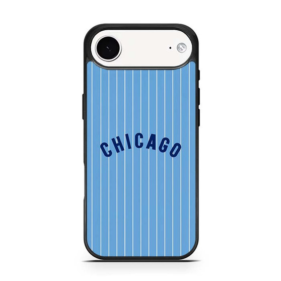 Chicago cubs jersey pattern iPhone Air Case