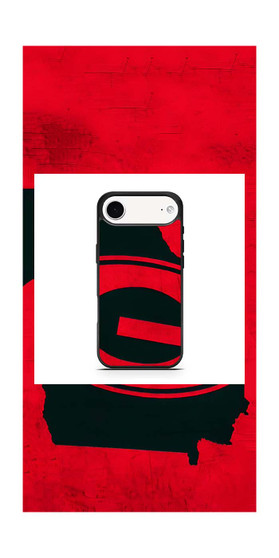 Georgia Bulldogs Gootball Art iPhone Air Case