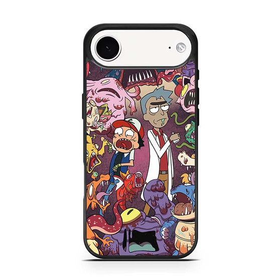 Rick and Mort Pokemon Style iPhone Air Case
