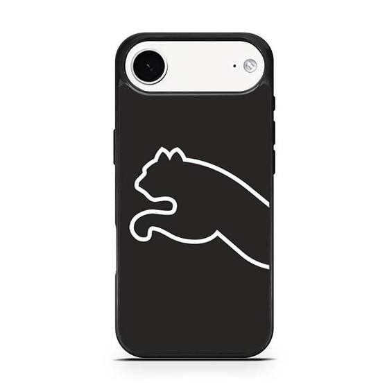 black puma half logo iPhone Air Case