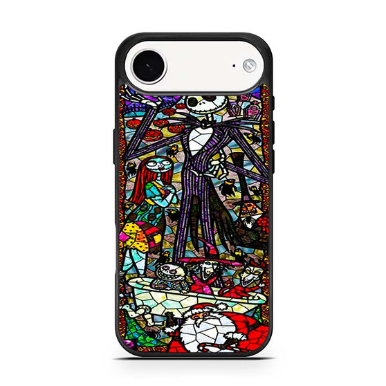 Nightmare before christmas stained glass iPhone Air Case