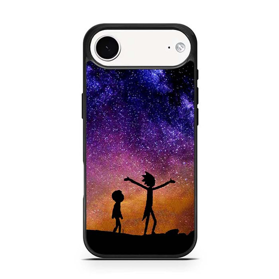 rick and morty space nebula iPhone Air Case