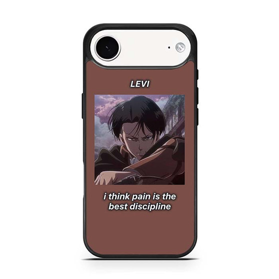 Attack on Titan Levi Quotes iPhone Air Case