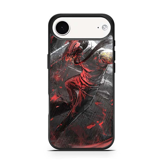 Denji Devil Mode in Rain iPhone Air Case