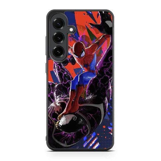 Spiderman VS Vennom Art Samsung Galaxy S25 FE Case