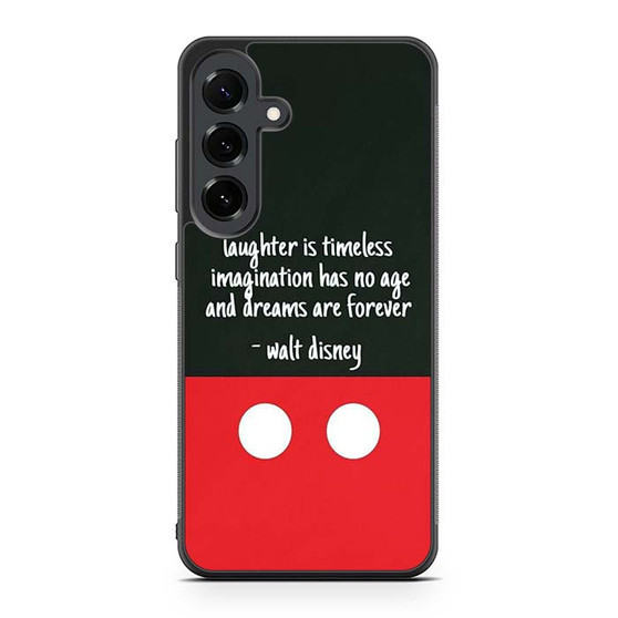 Walt Disney Quotes Samsung Galaxy S25 FE Case
